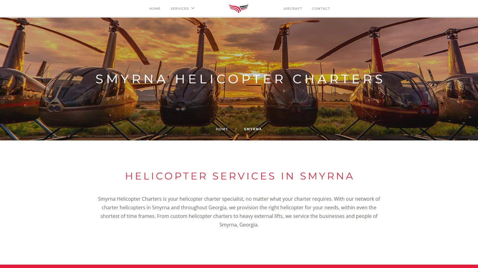 City network Suburb pages: Smyrna, one of 233 radius-generated landing pages on the Atlanta site alone